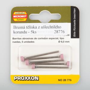 Proxxon - stopkové brousky korundové - kotouč 6,0 mm  4 ks